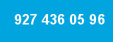 927 436 05 96 927 436 05 96